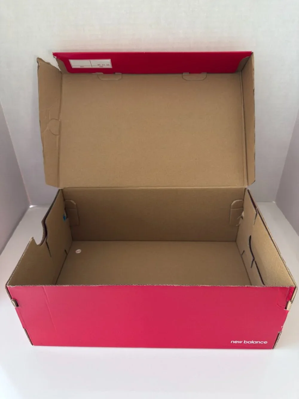 New Balance Fresh Foam X More v4 Shoe Box Empty Sneaker Box Women 10.5